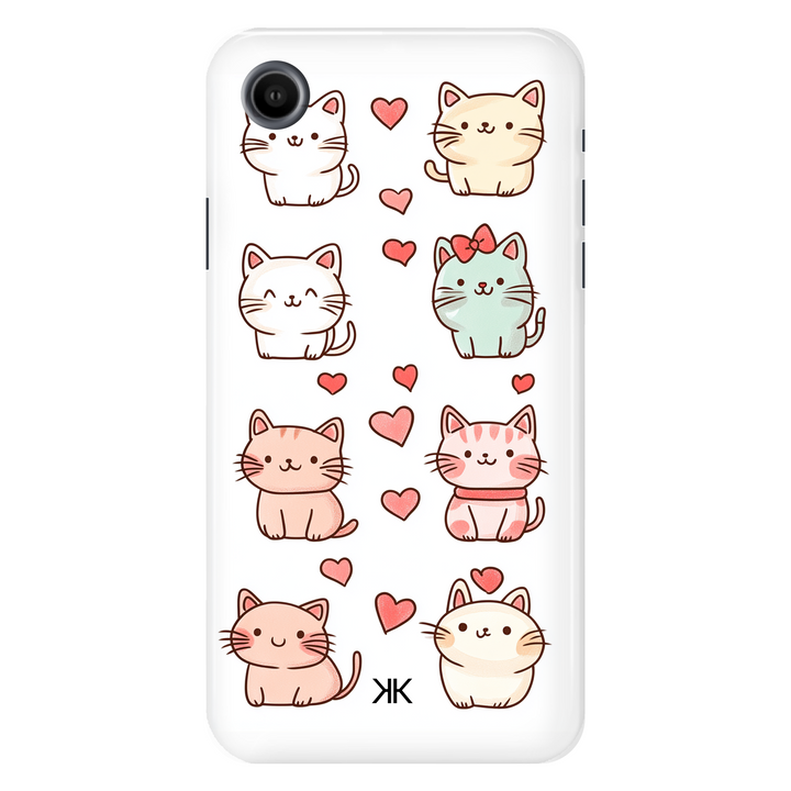 Cute Kitty Cat Phone Case - Tough Case - iphone-xr