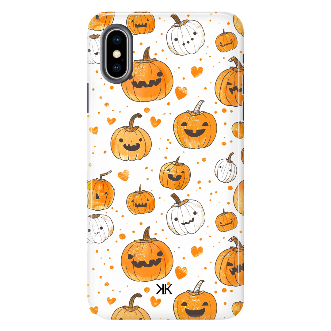 Cute Pumpkins Phone Case - Tough Case - iphone-x