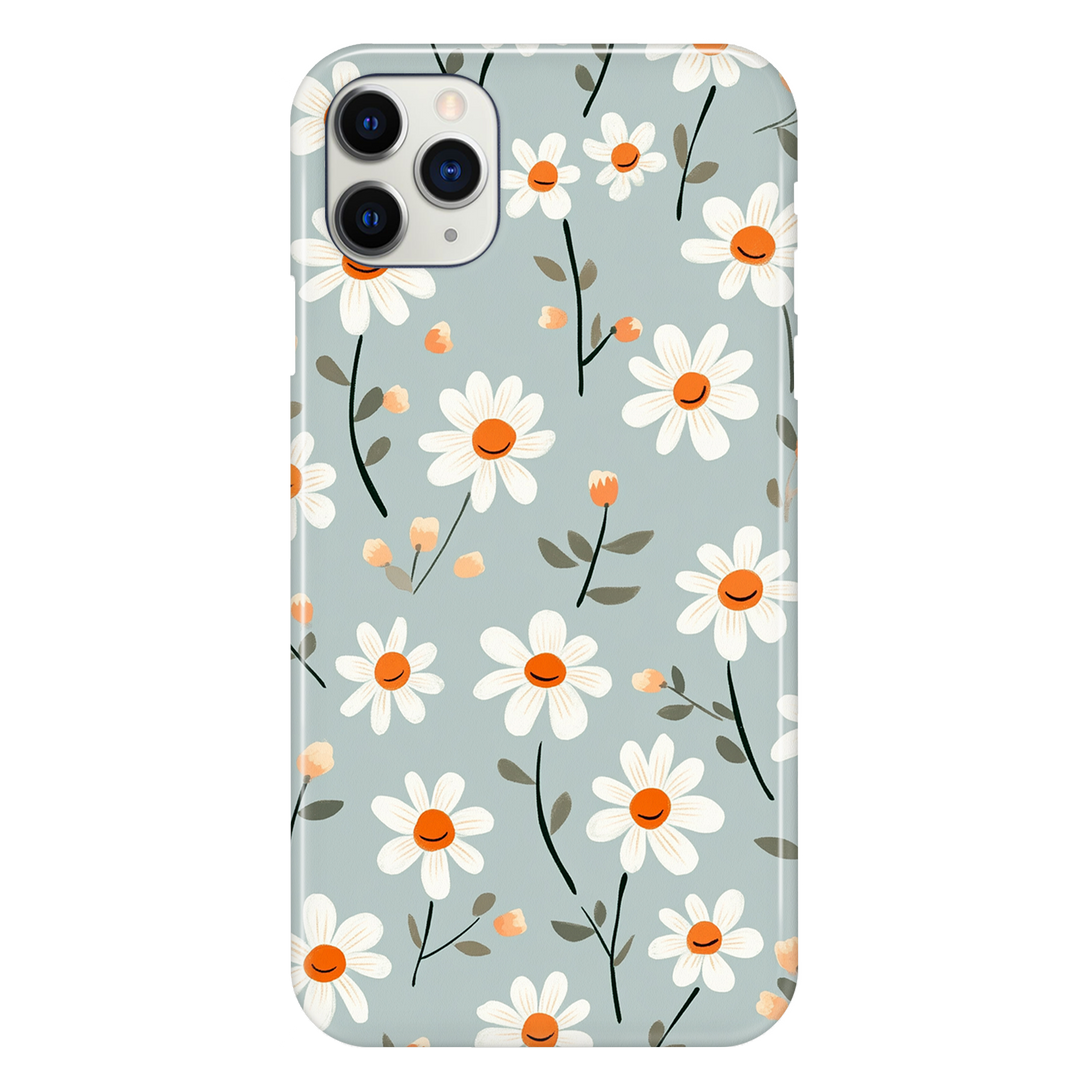 Daisies on Blue Phone Case
