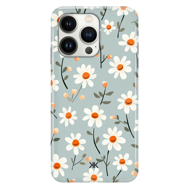 Daisies on Blue phone case for iPhone 13 Pro