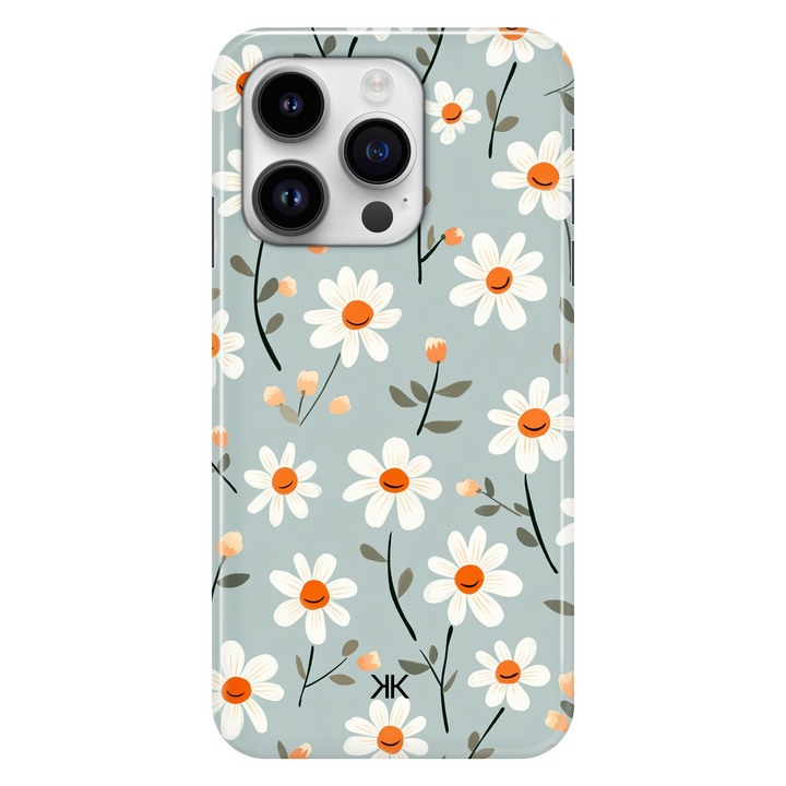 Daisies on Blue phone case for iPhone 14 Pro