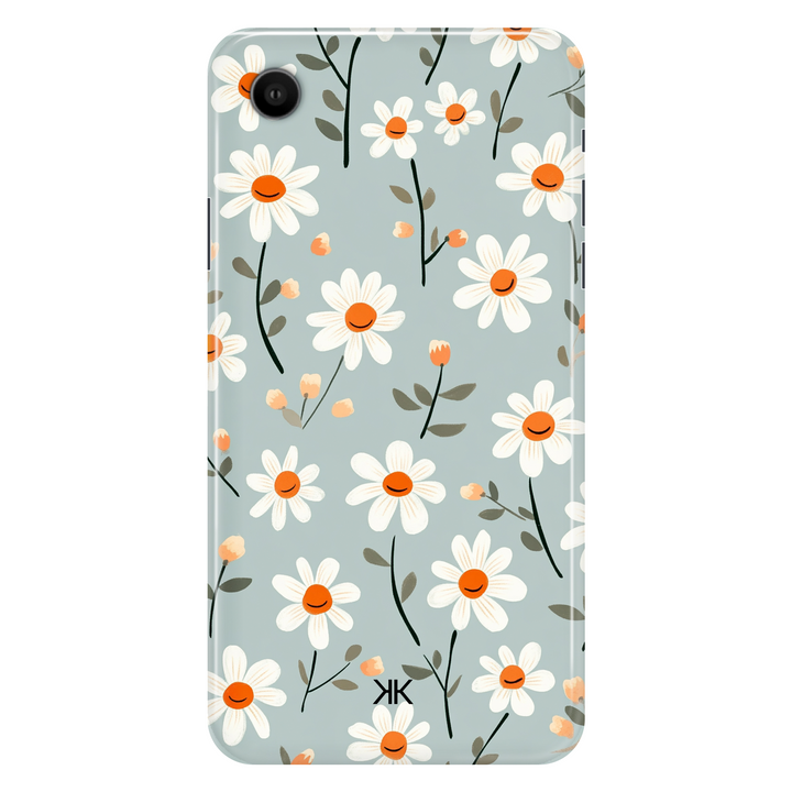 Daisies on Blue phone case for iPhone XR