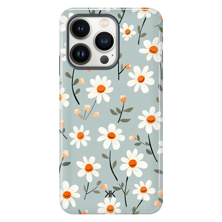 Daisies on Blue Phone Case - Tough Case - iphone-13-pro