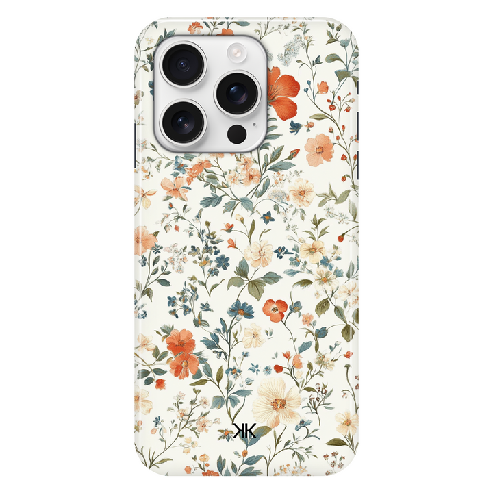 Delicate Floral phone case for iPhone 16 Pro