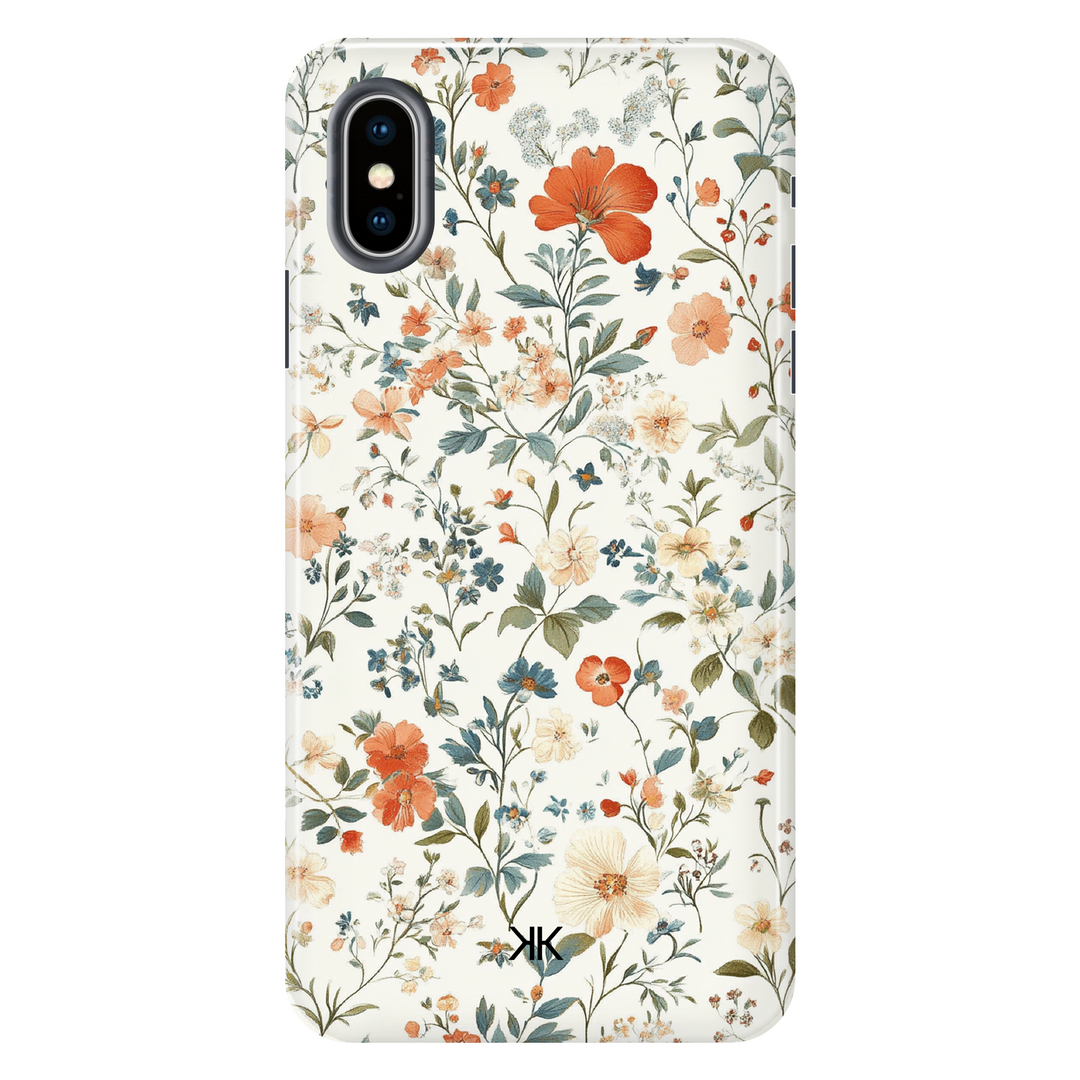 Delicate Floral tough phone case for iPhone X