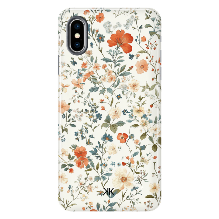 Delicate Floral tough phone case for iPhone X