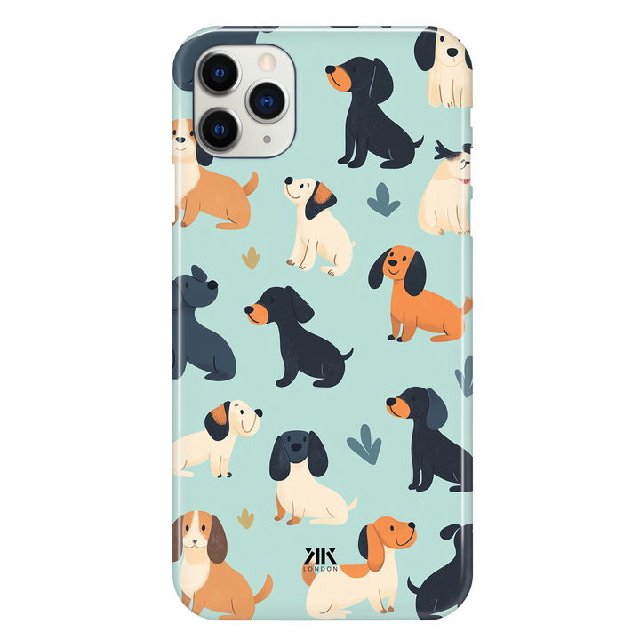 Blue Dogs Phone Case