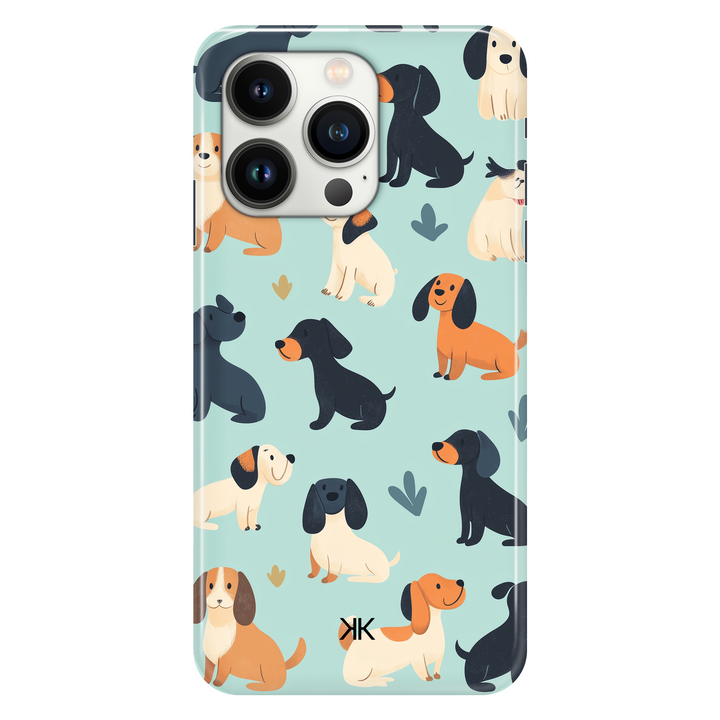 Blue Dogs phone case for iPhone 13 Pro