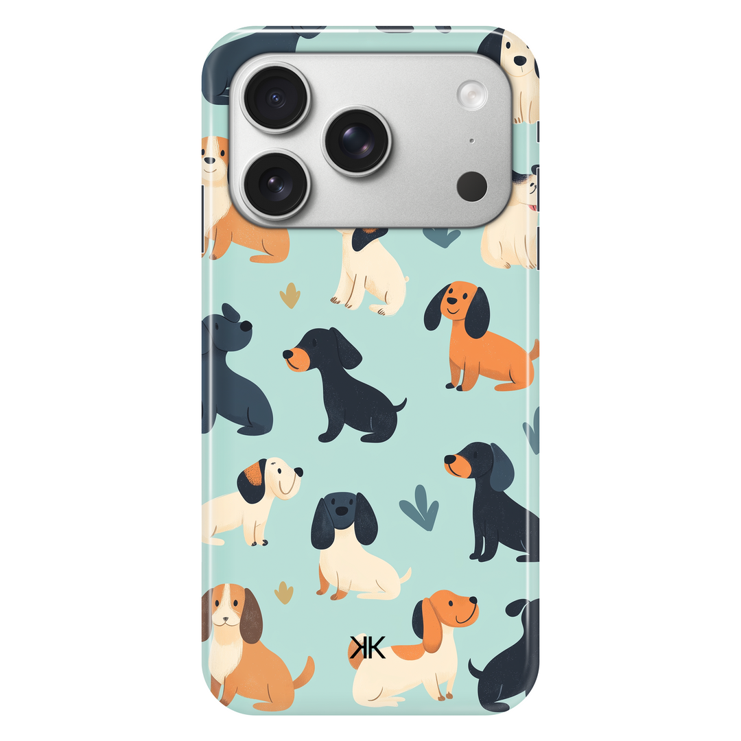 Blue Dogs phone case for iPhone 17 Pro