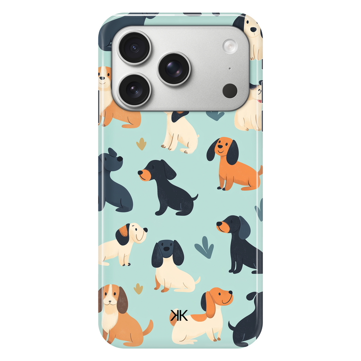Blue Dogs phone case for iPhone 17 Pro