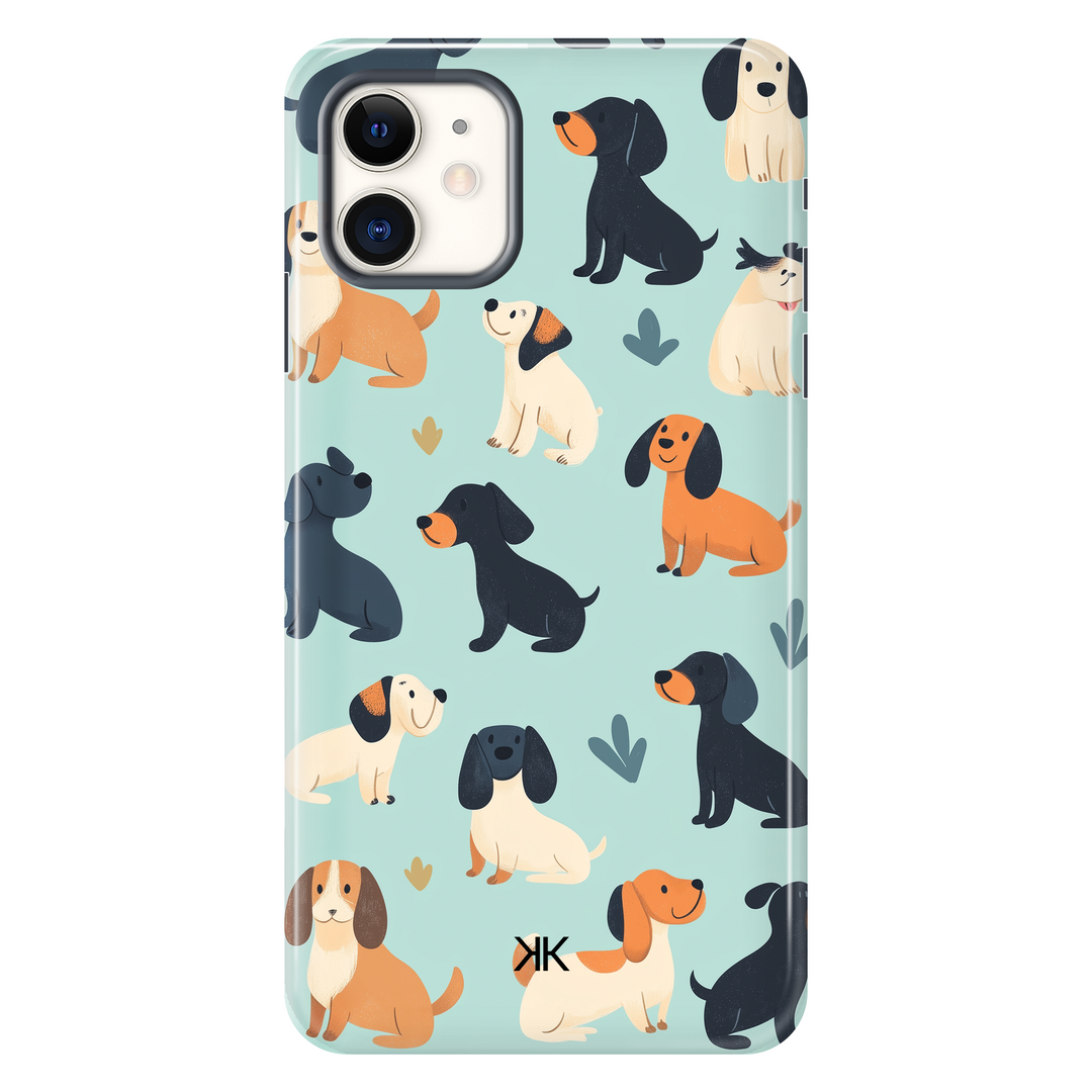 Blue Dogs Phone Case - Tough Case - iphone-11