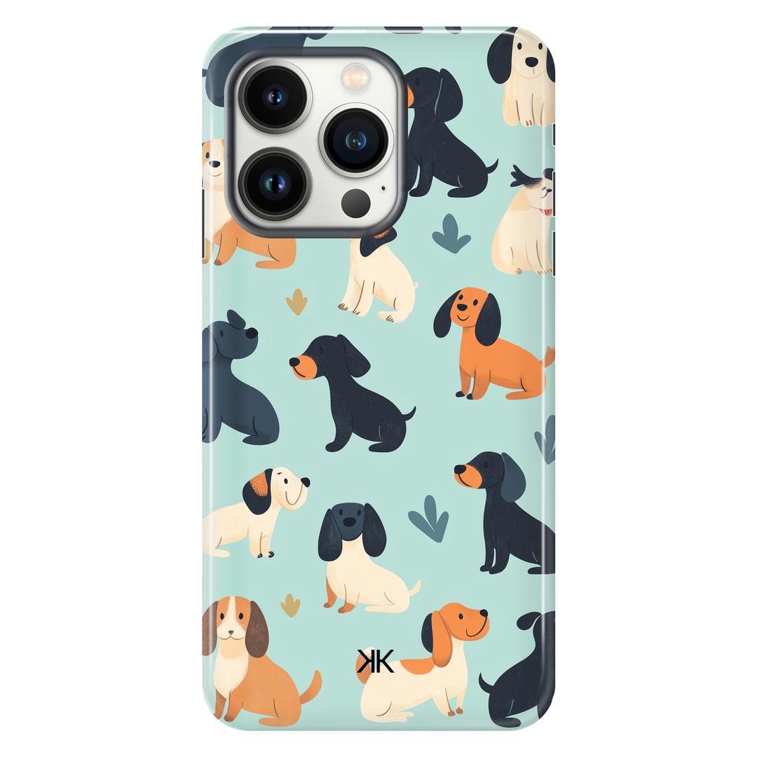 Blue Dogs Phone Case - Tough Case - iphone-13-pro