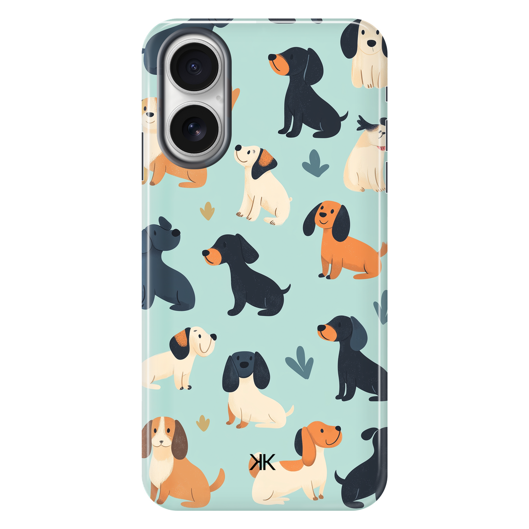 Blue Dogs Phone Case - Tough Case - iphone-16