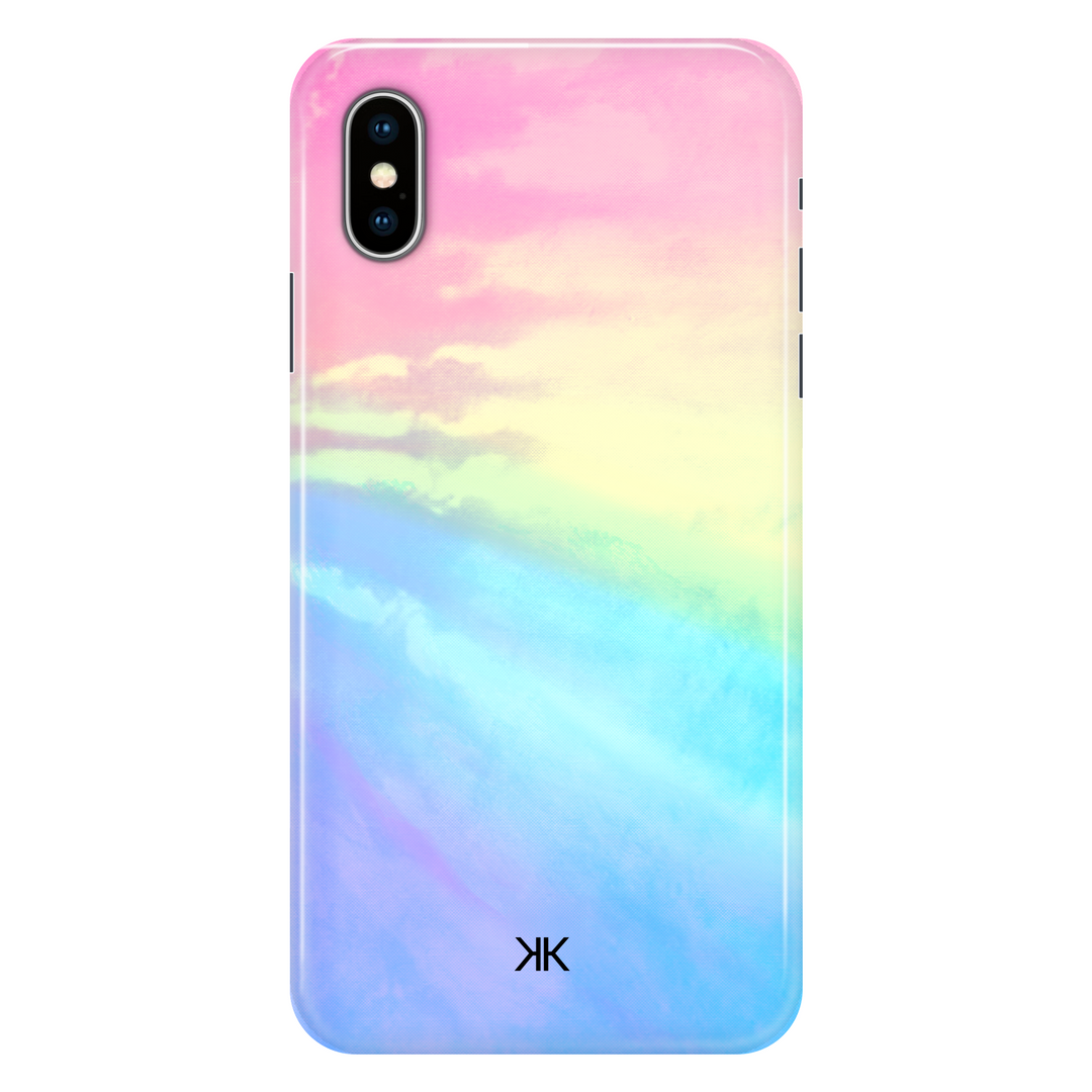 Dream Rainbow Tie Dye phone case for iPhone X