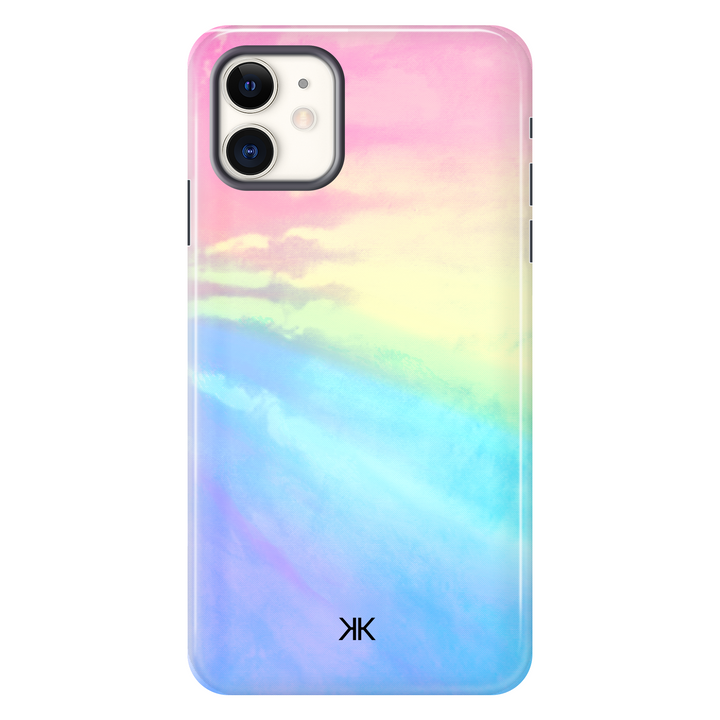 Dream Rainbow Tie Dye tough phone case for iPhone 11