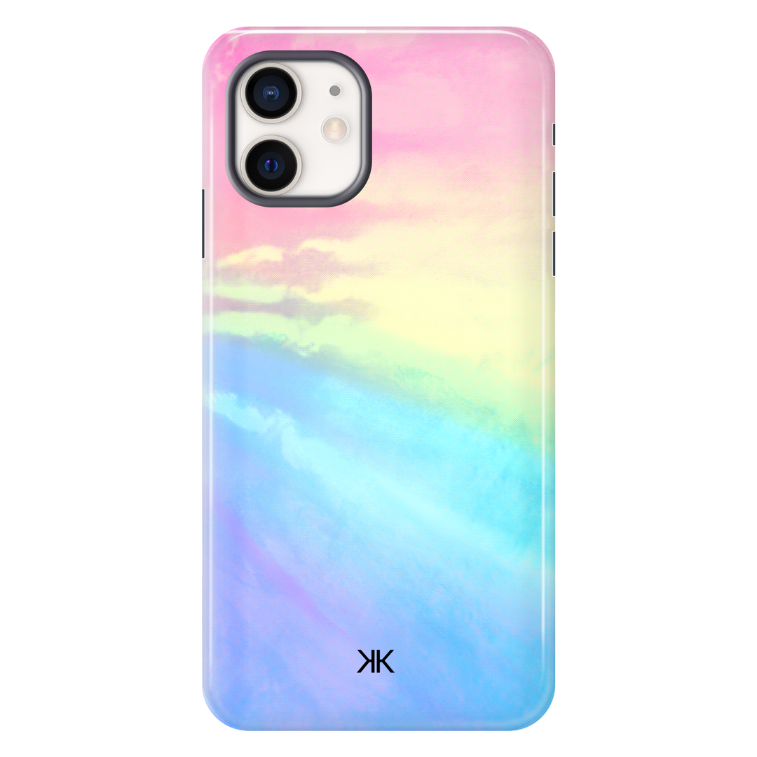 Dream Rainbow Tie Dye tough phone case for iPhone 12