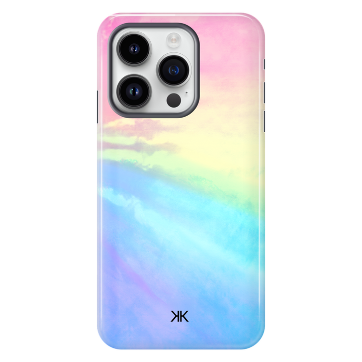 Dream Rainbow Tie Dye tough phone case for iPhone 14 Pro