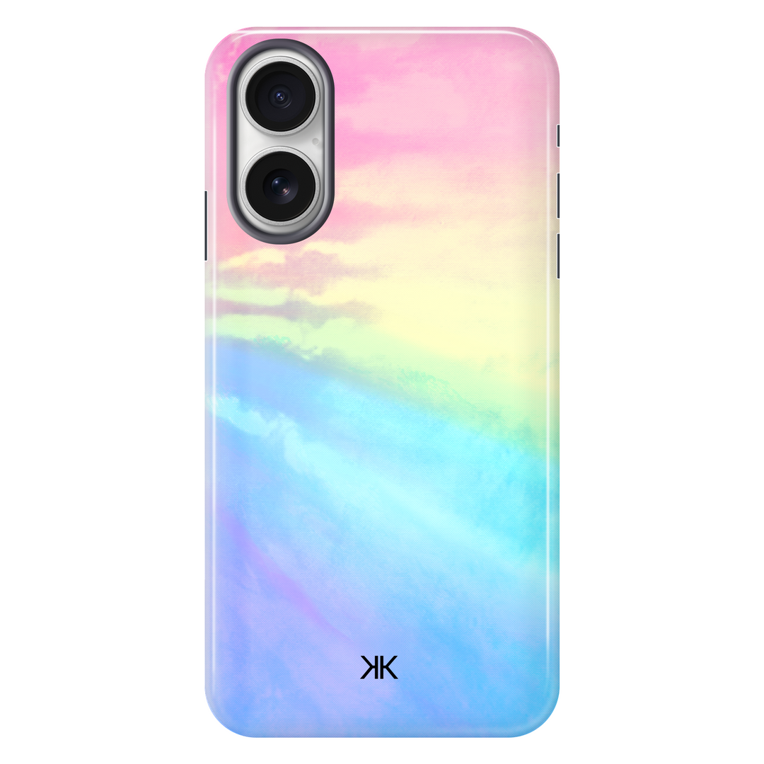 Dream Rainbow Tie Dye tough phone case for iPhone 16