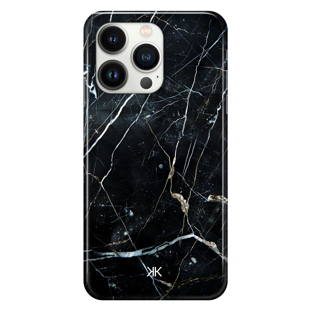 Ebony Marble phone case for iPhone 13 Pro
