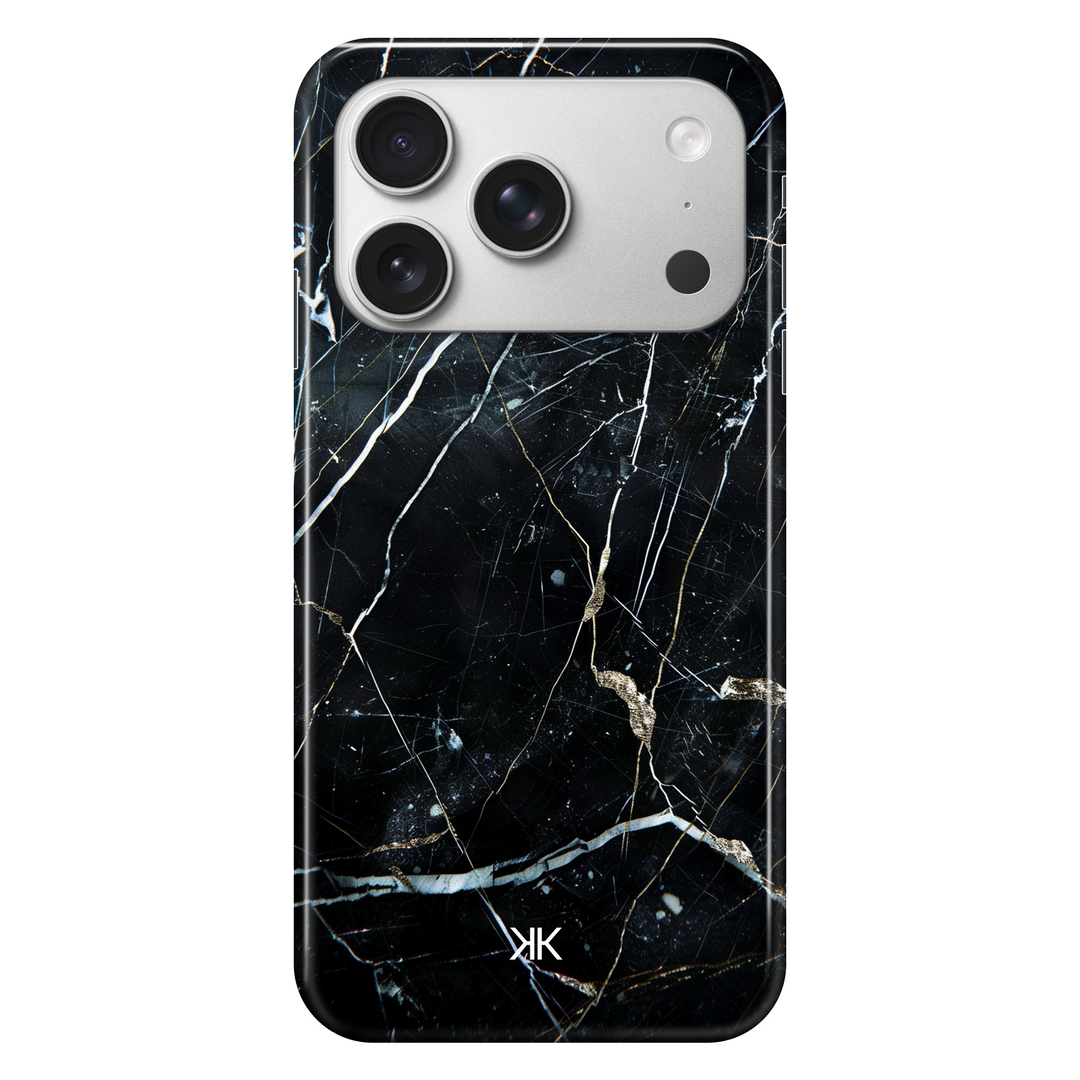 Ebony Marble phone case for iPhone 17 Pro