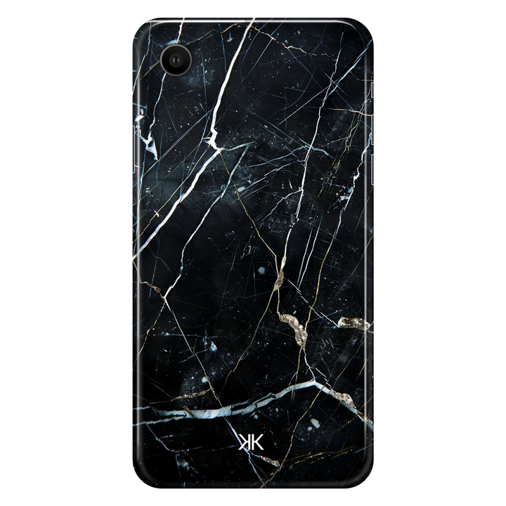 Ebony Marble phone case for iPhone XR