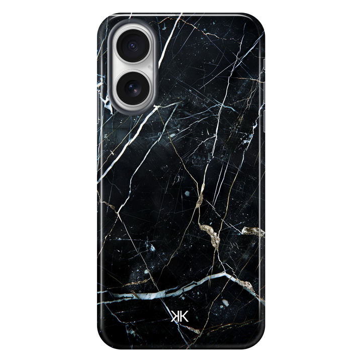 Ebony Marble Phone Case - Tough Case - iphone-16