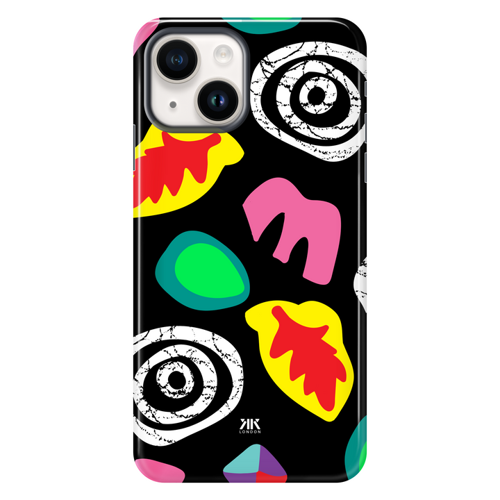 Eleven Pattern tough phone case for iPhone 14