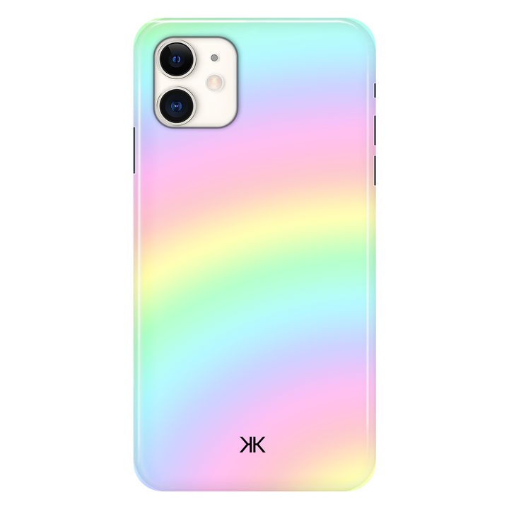 Faded Rainbow Tie Dye phone case for iPhone 11