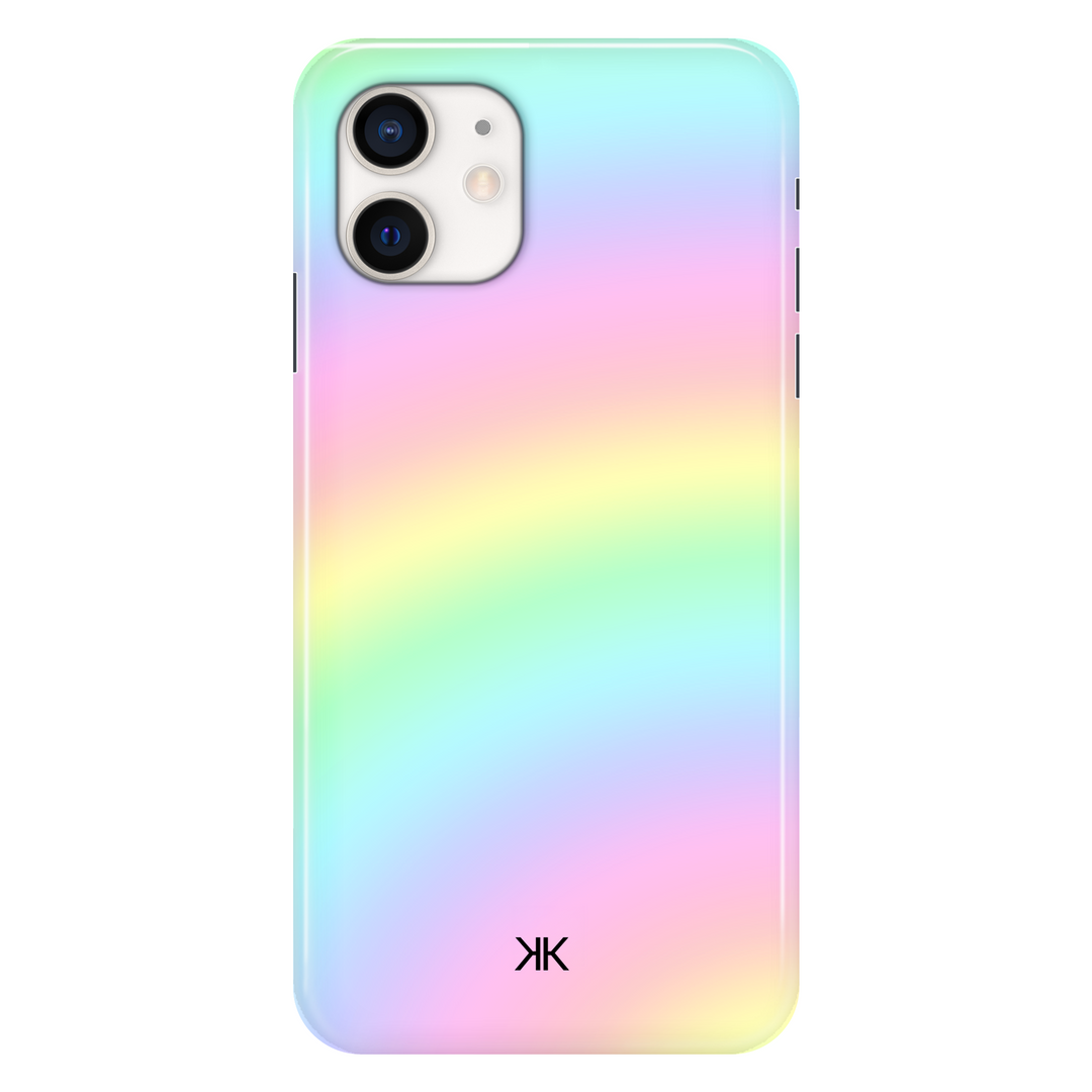Faded Rainbow Tie Dye phone case for iPhone 12