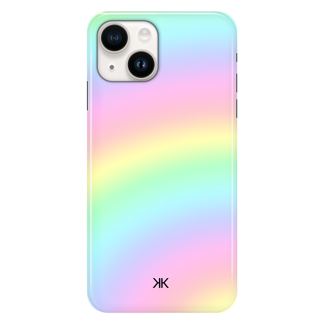 Faded Rainbow Tie Dye phone case for iPhone 14
