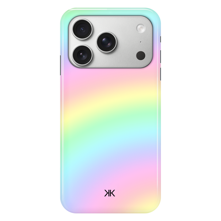 Faded Rainbow Tie Dye phone case for iPhone 17 Pro