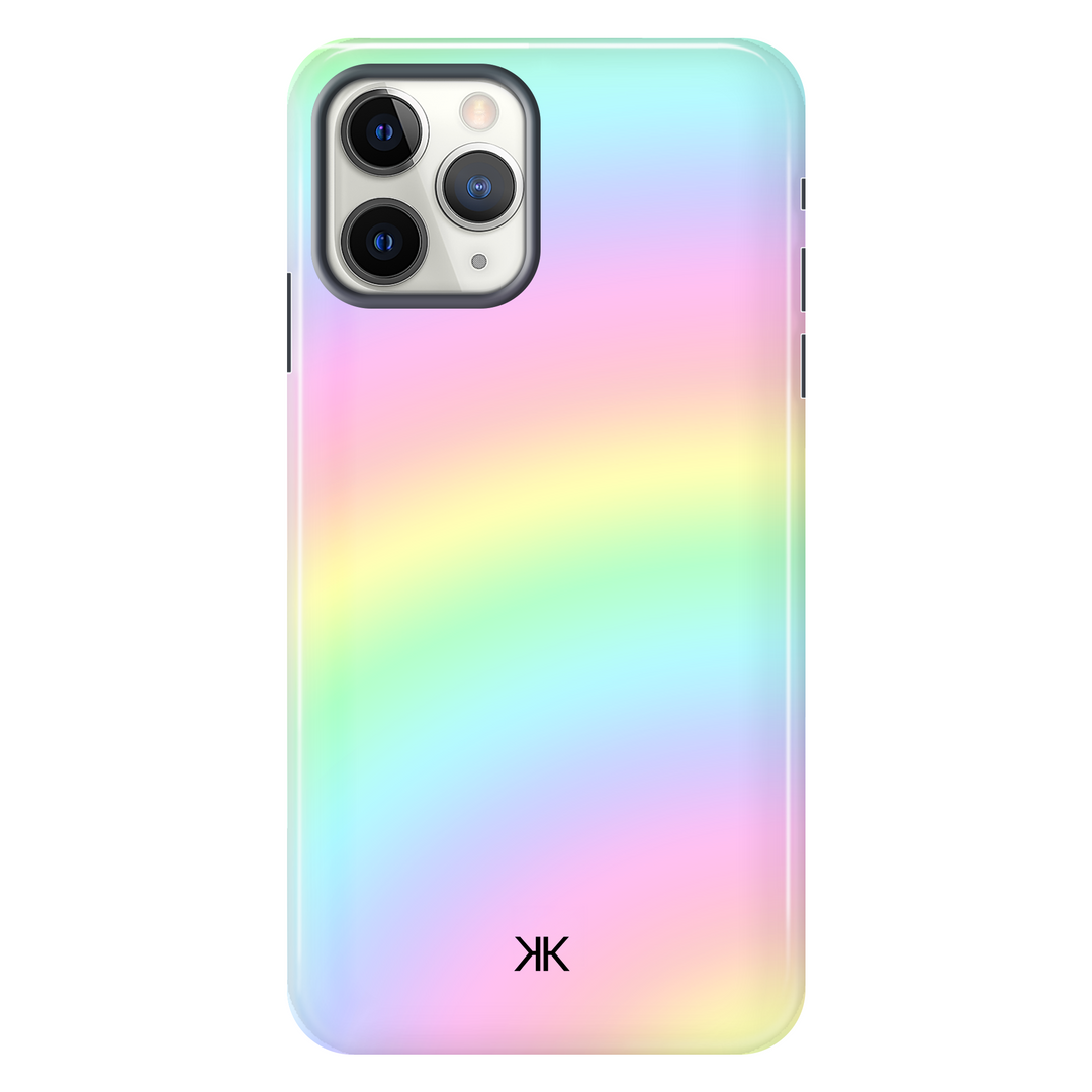 Faded Rainbow Tie Dye tough phone case for iPhone 11 Pro