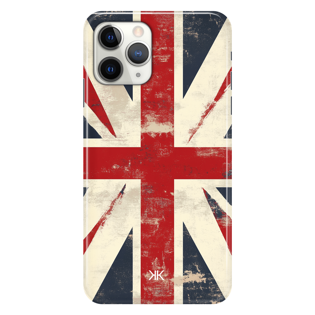 Faded Union Jack phone case for iPhone 11 Pro