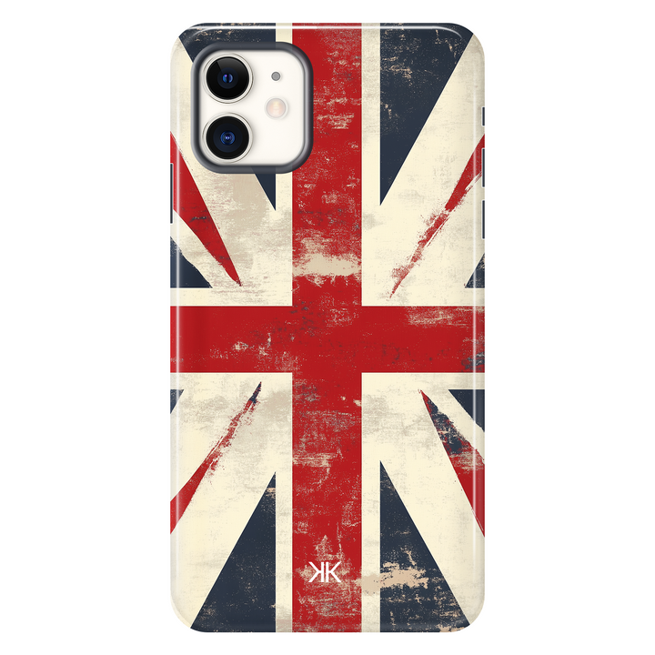 Faded Union Jack Phone Case - Tough Case - iphone-11