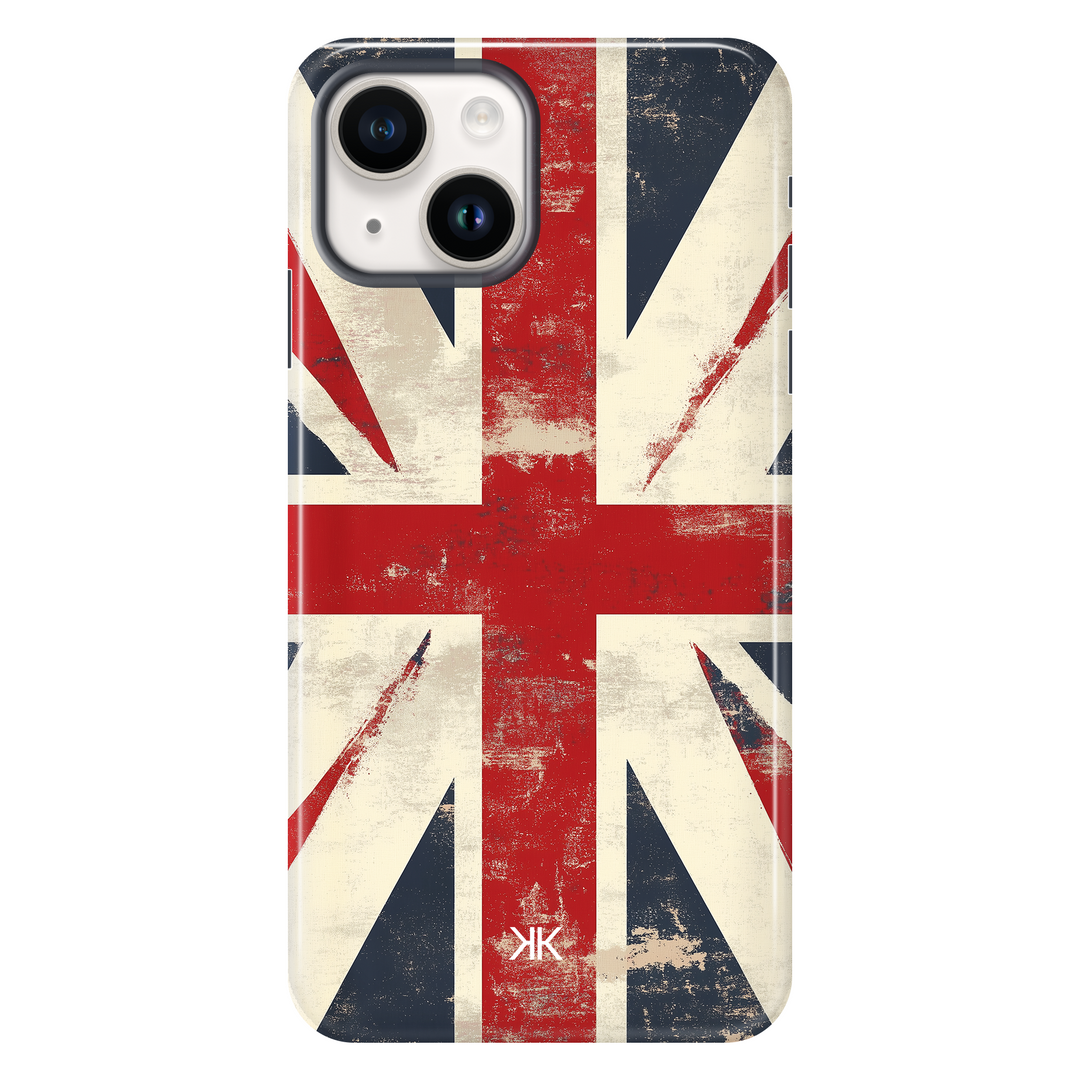 Faded Union Jack Phone Case - Tough Case - iphone-14