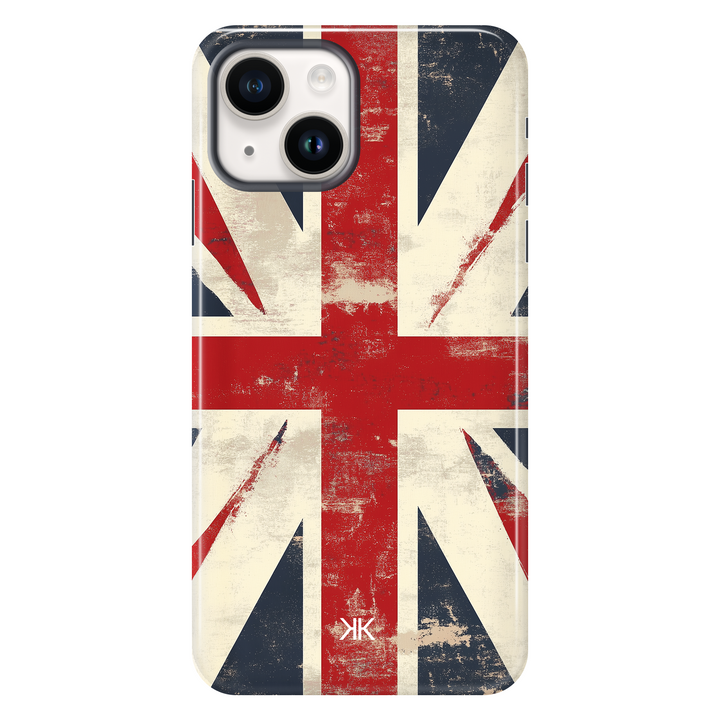 Faded Union Jack Phone Case - Tough Case - iphone-14