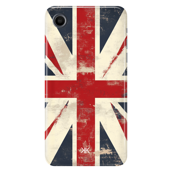 Faded Union Jack tough phone case for iPhone XR