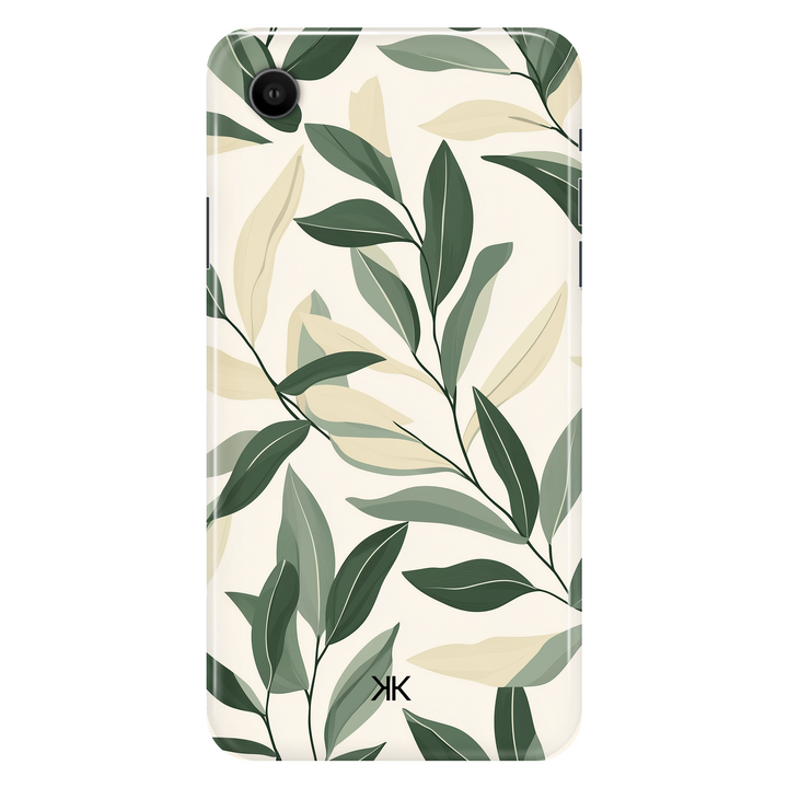 Pastel Leaves phone case for iPhone XR