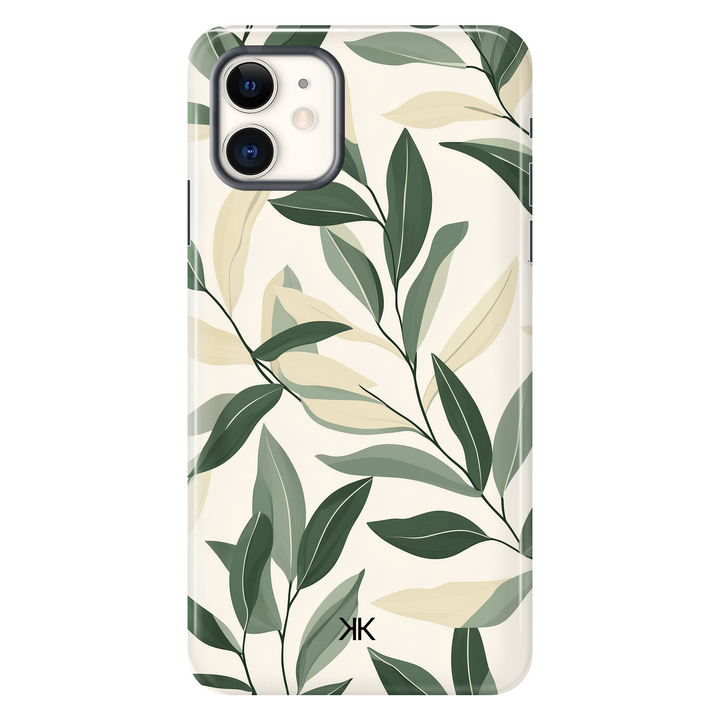 Pastel Leaves Phone Case - Tough Case - iphone-11
