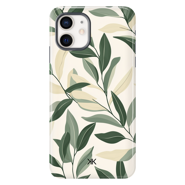 Pastel Leaves Phone Case - Tough Case - iphone-12