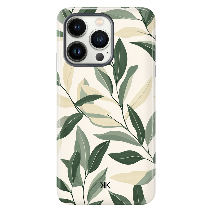 Pastel Leaves Phone Case - Tough Case - iphone-13-pro