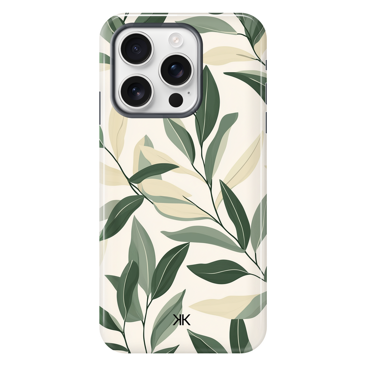 Pastel Leaves Phone Case - Tough Case - iphone-16-pro