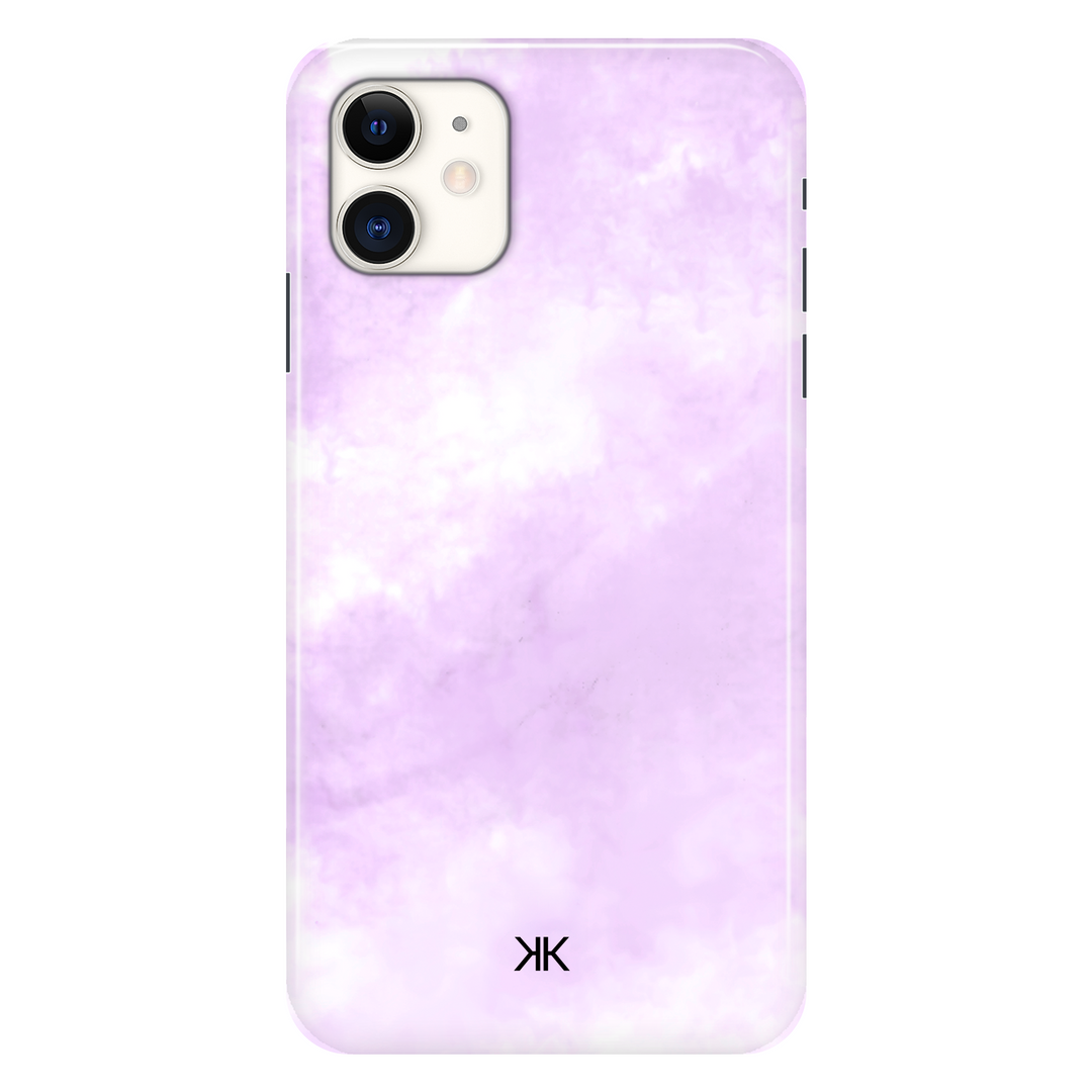 Pastel Lilac Tie Dye phone case for iPhone 11