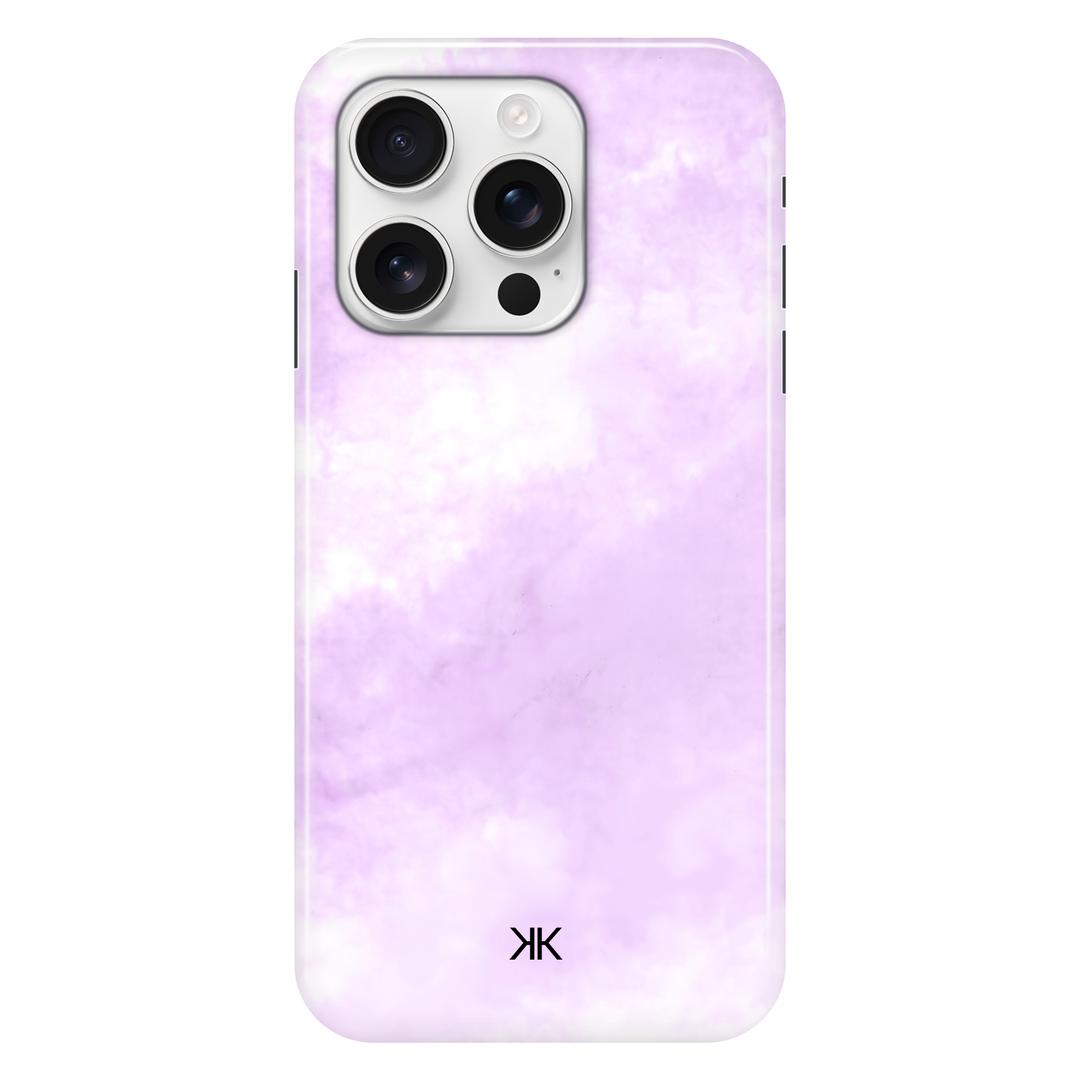 Pastel Lilac Tie Dye phone case for iPhone 16 Pro