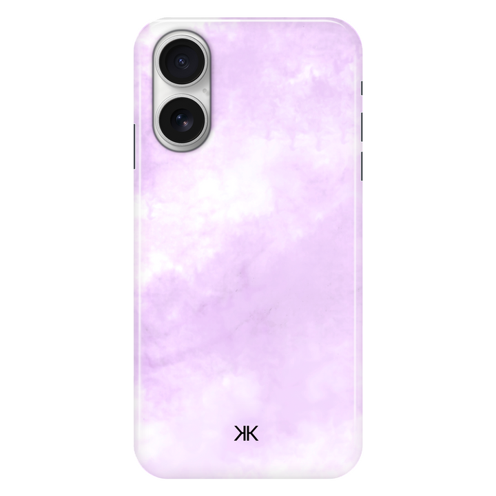 Pastel Lilac Tie Dye phone case for iPhone 16