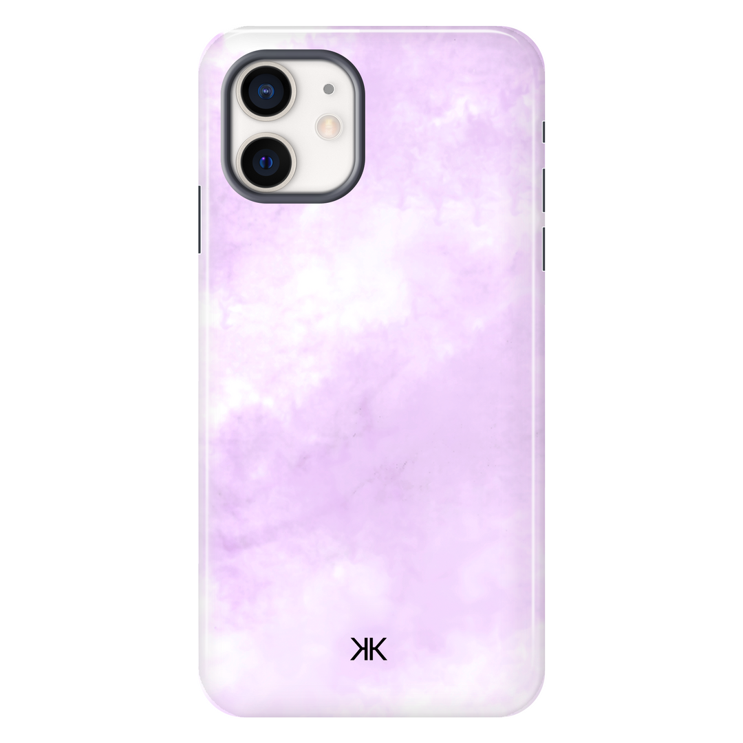 Pastel Lilac Tie Dye Phone Case - Tough Case - iphone-12