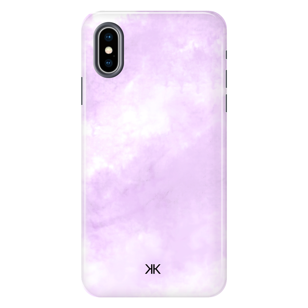 Pastel Lilac Tie Dye Phone Case - Tough Case - iphone-x