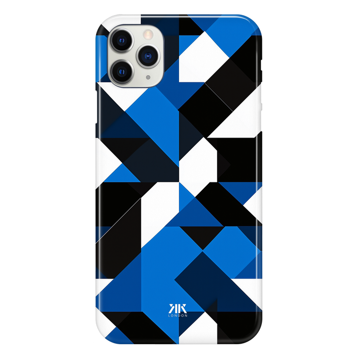 Blue Geometric Phone Case