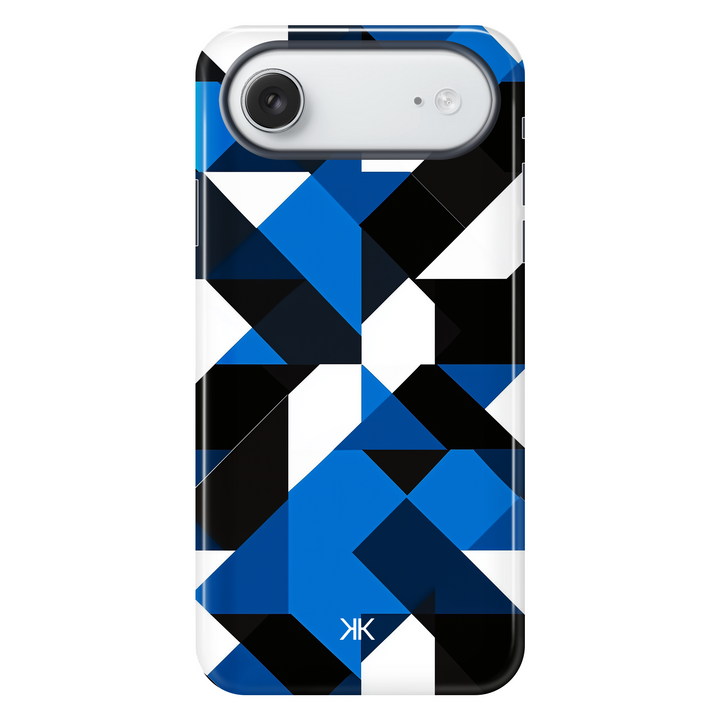 Blue Geometric Phone Case - Tough Case - iphone-17-air