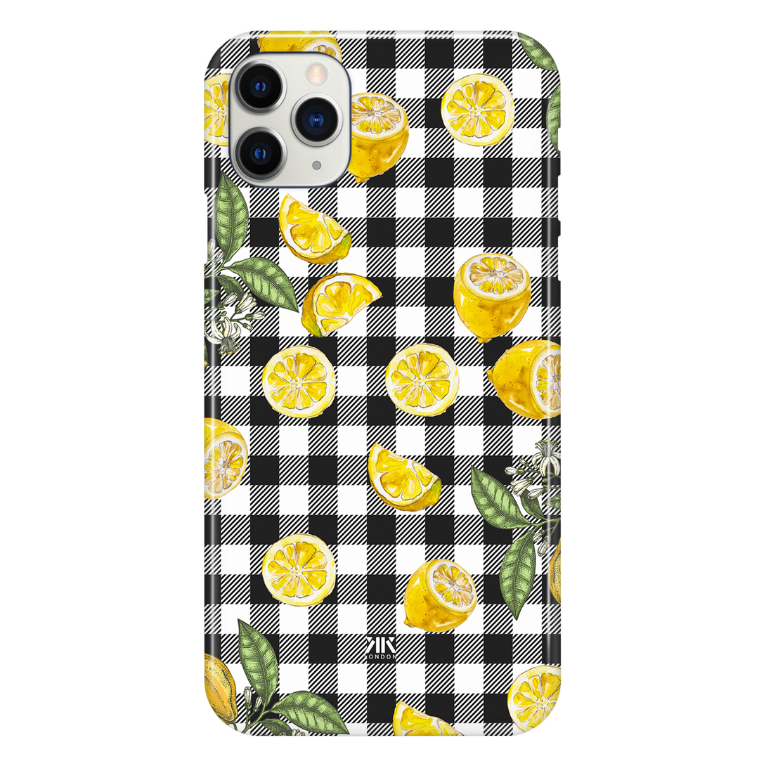 Gingham Lemons Phone Case Gingham Lemons Phone Case